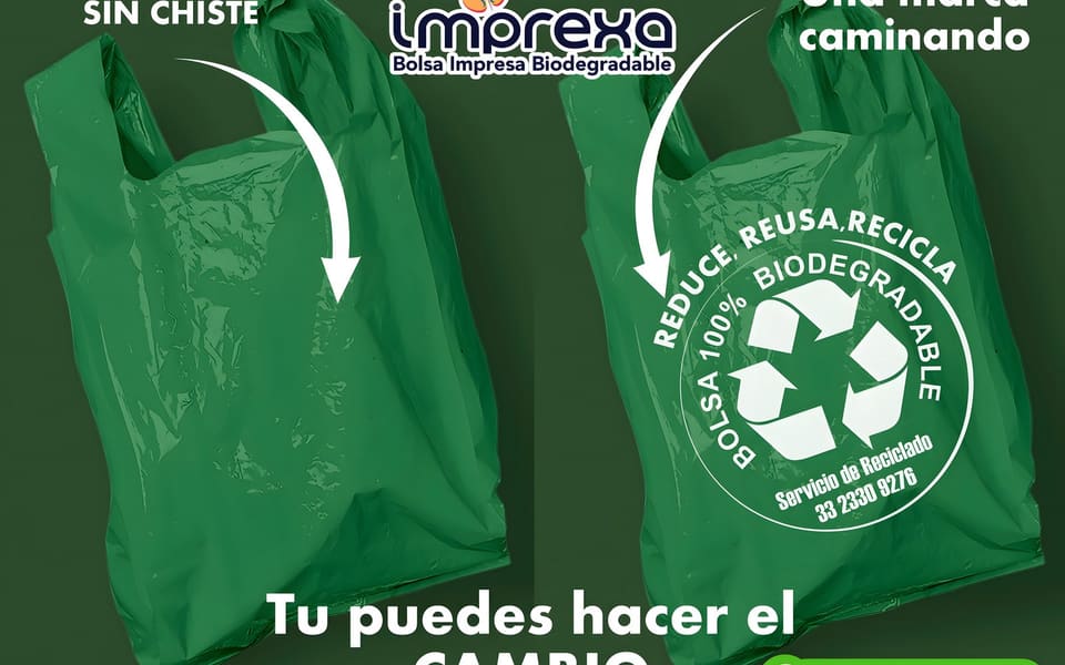 ¿Por qué elegir bolsas biodegradables impresas con aditivos especiales?