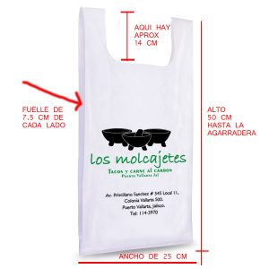 bolsas de camiseta impresas