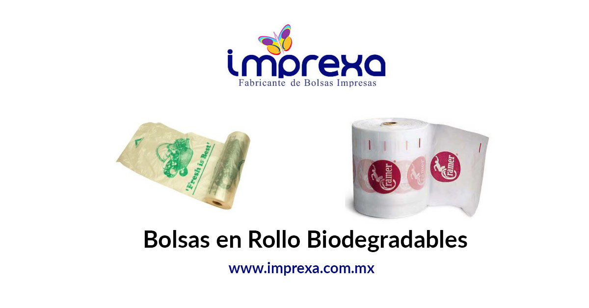 bolsas en rollo biodegradables